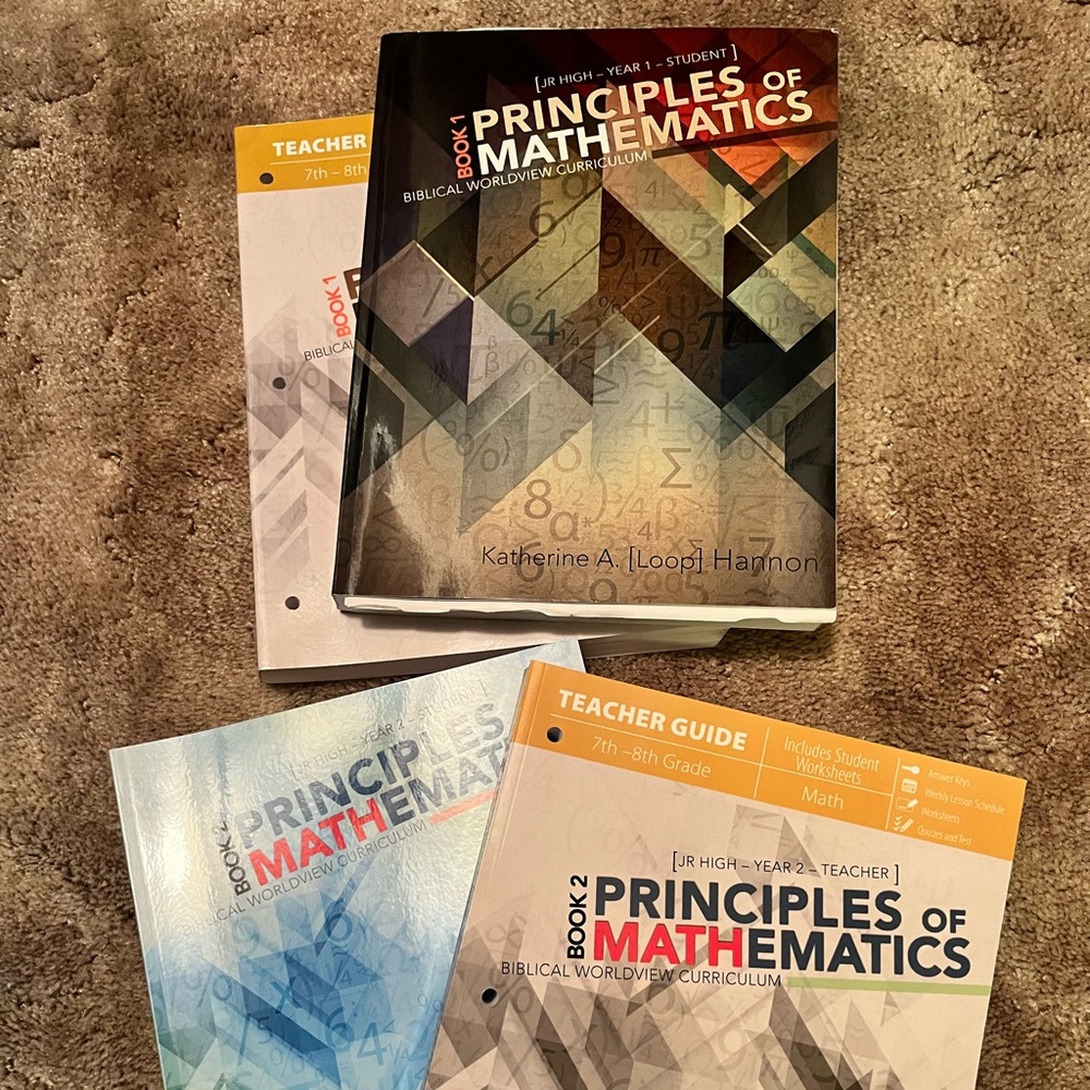 7th/8th Grade Homeschool Math Curriculum